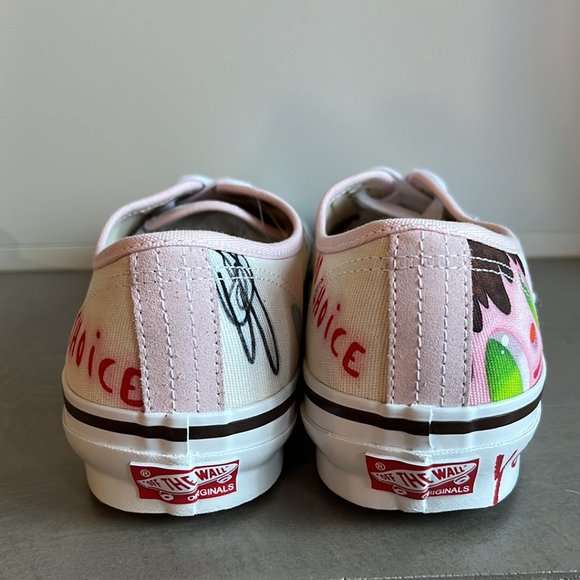 Vans x Javier Calleja OG Authentic L Potting Soil and Blushing Bride Sneakers - Picture 3 of 11